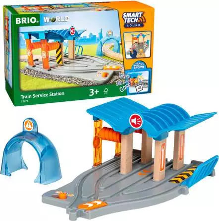 BRIO World Train Service Station (Smart Tech Sound)