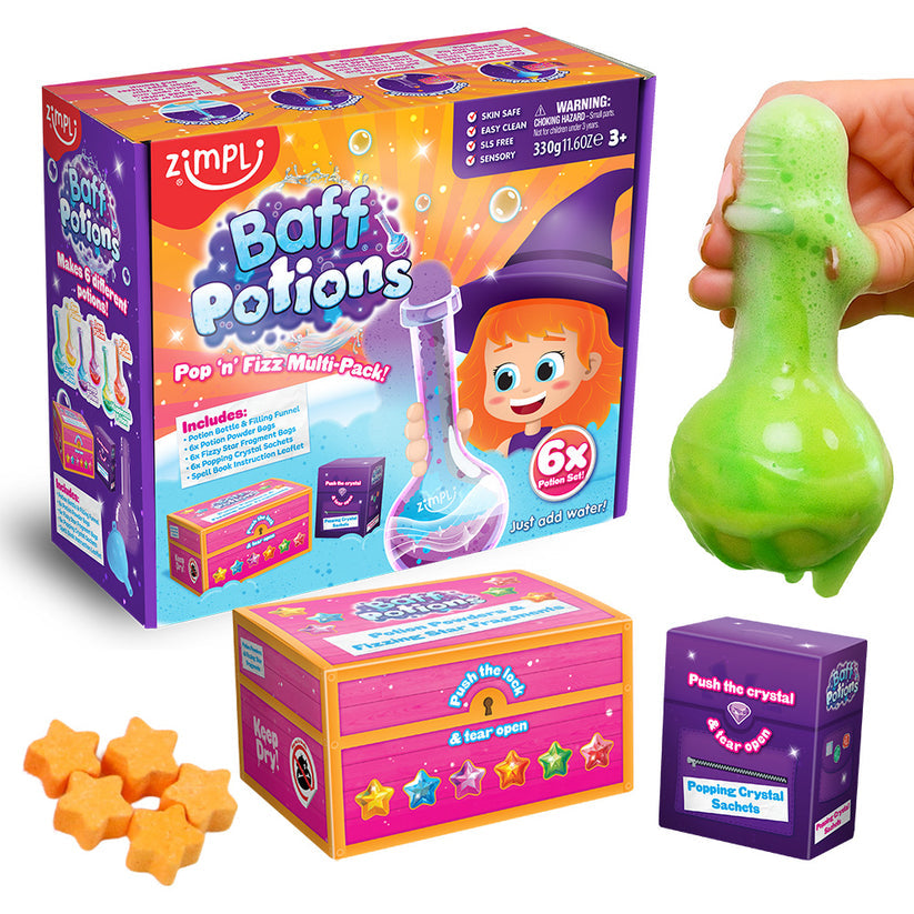 Baff Potions: Pop N Fizz Multipack