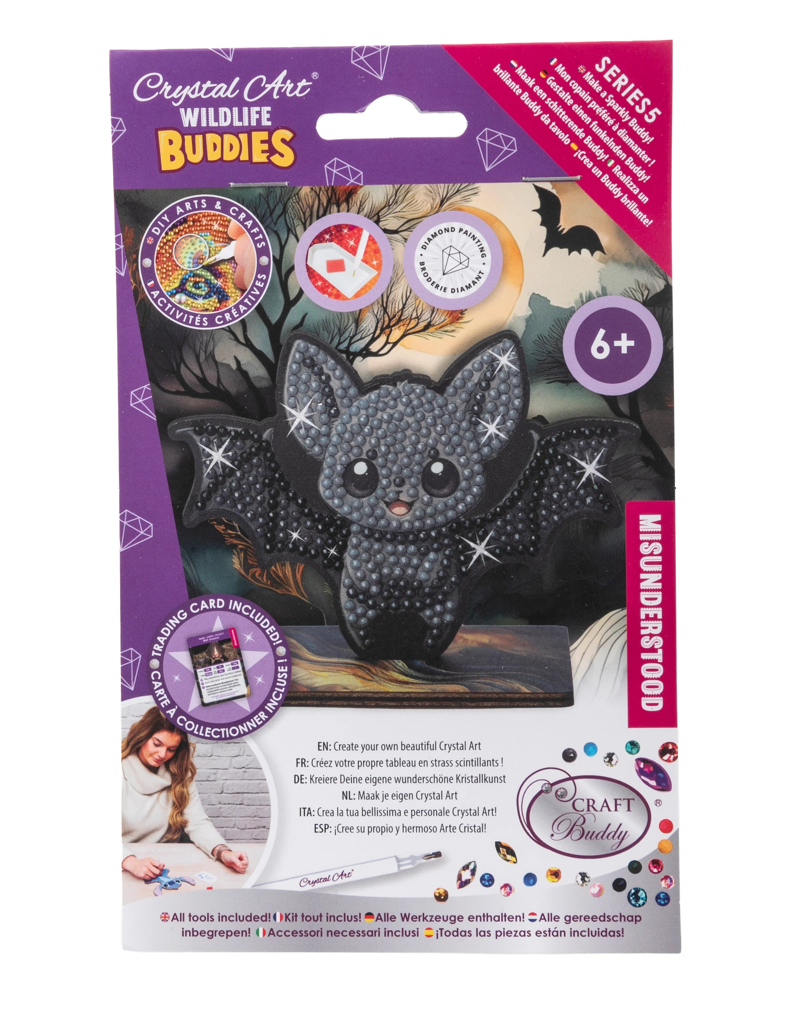 Bat, Crystal Art Buddy