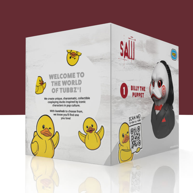 TUBBZ Saw Billy the Puppet Collectible Duck Figure