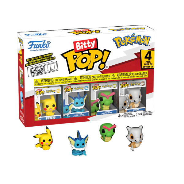 Funko Bitty POP! Pokemon Pikachu 4 Pack Series 1