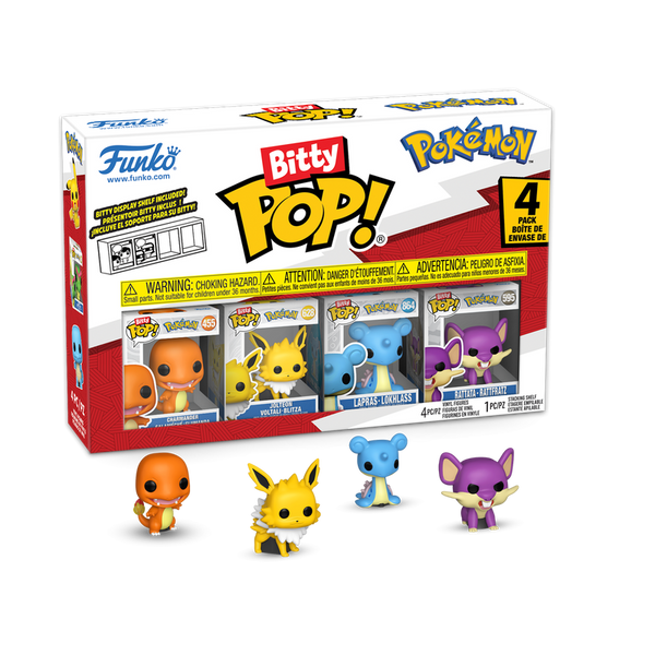 Bitty POP Pokemon Charmander 4 Pack Series 2