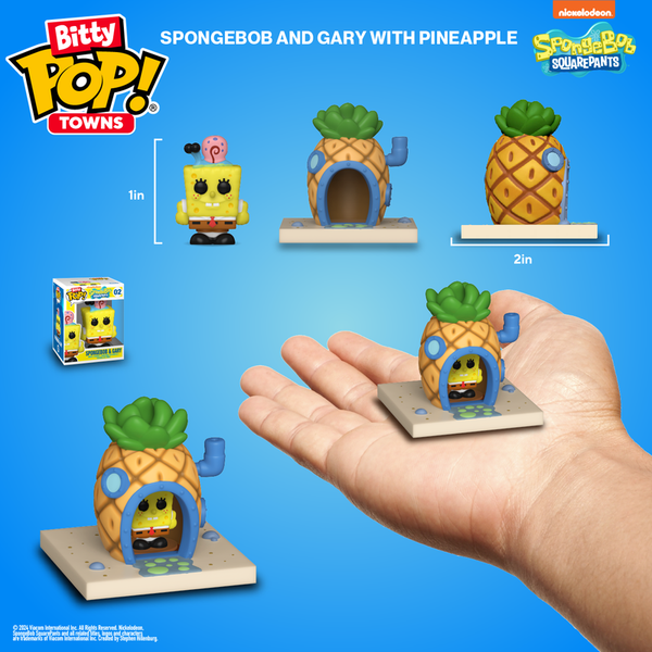 Funko Bitty POP! Town: Spongebob & Pineapple House