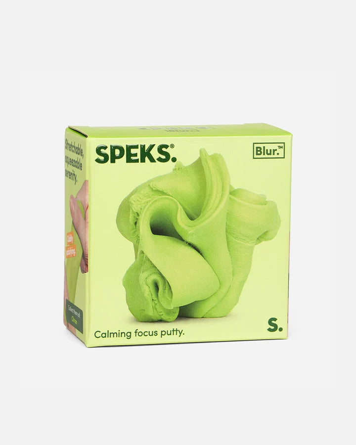 Speks BLUR Citron Calming Focus Putty Sensory Fidget Toy