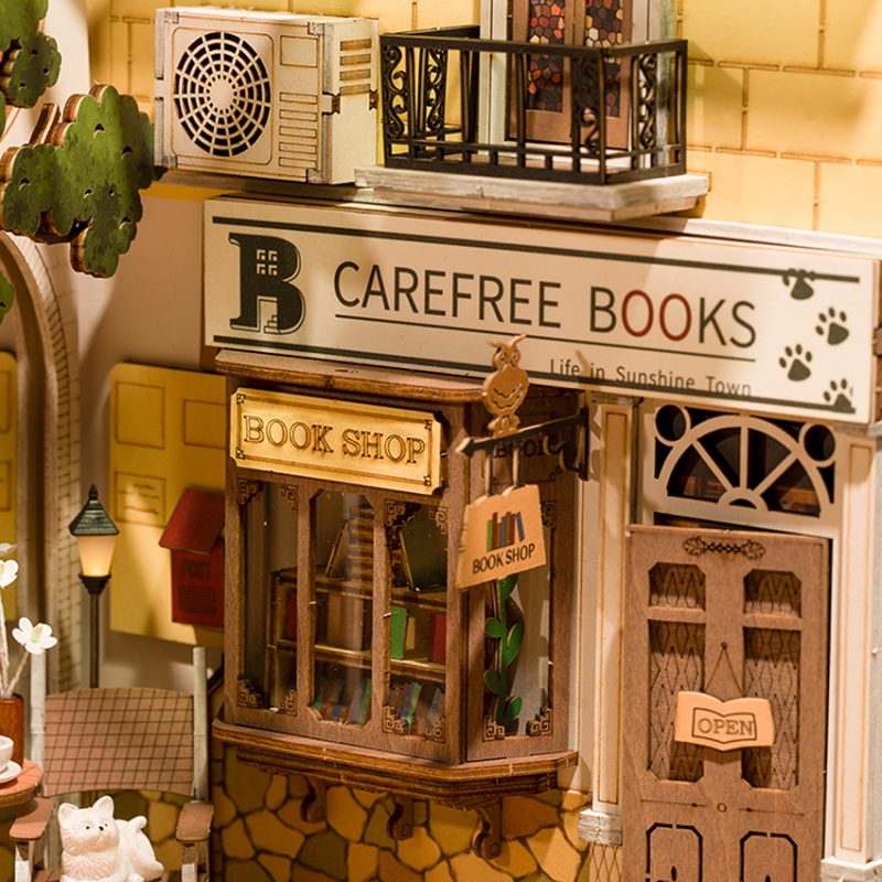 Rolife Sunshine Town DIY Book Nook Kit