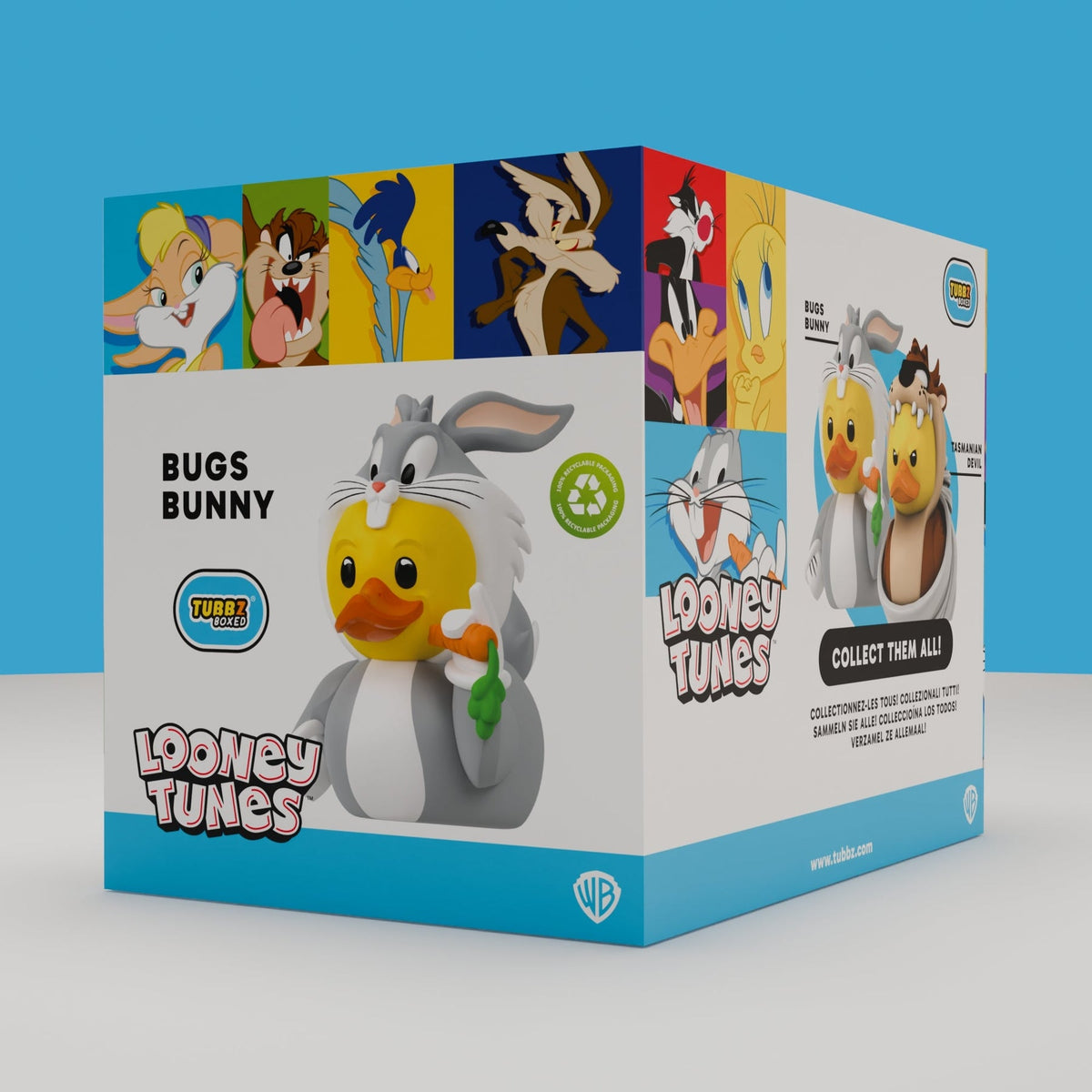 TUBBZ Looney Tunes Bugs Bunny Collectible Duck Figure