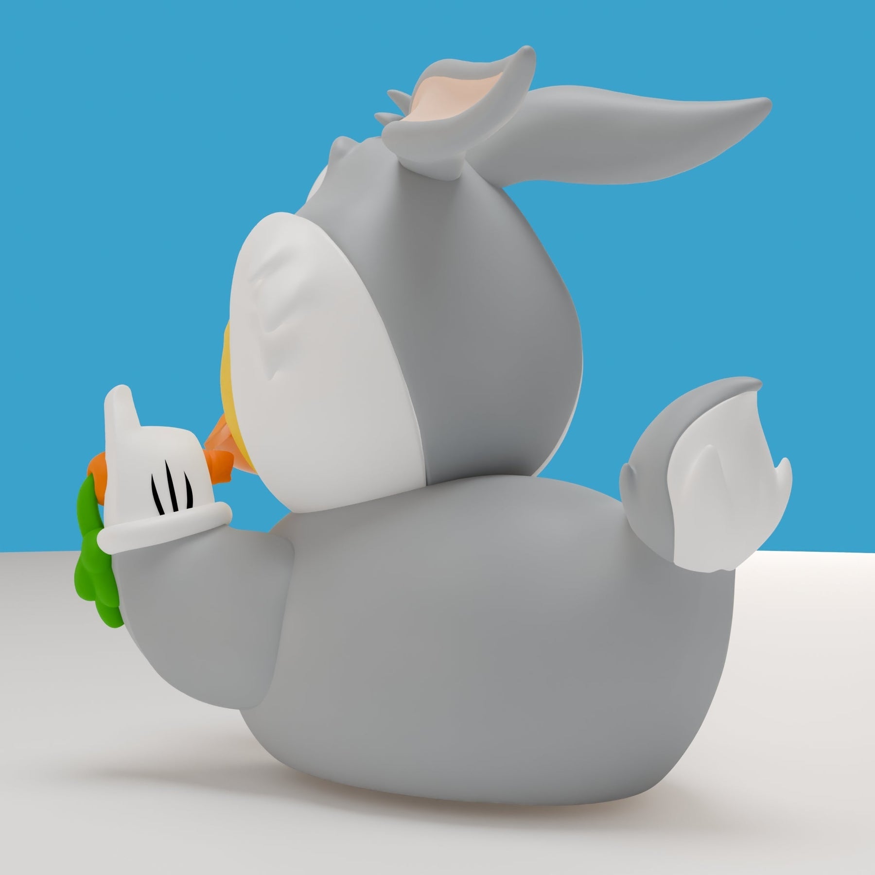 TUBBZ Looney Tunes Bugs Bunny Collectible Duck Figure
