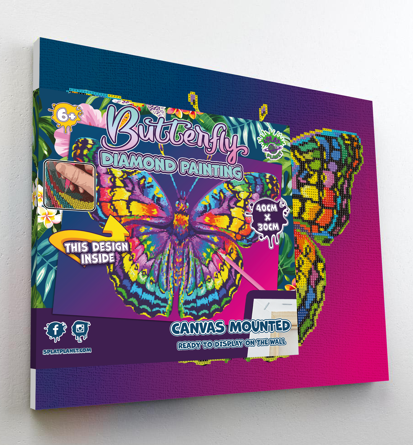 Butterfly Diamond Art