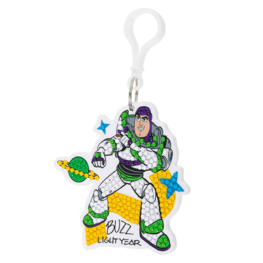 Buzz Lightyear Crystal Art Bag Charm