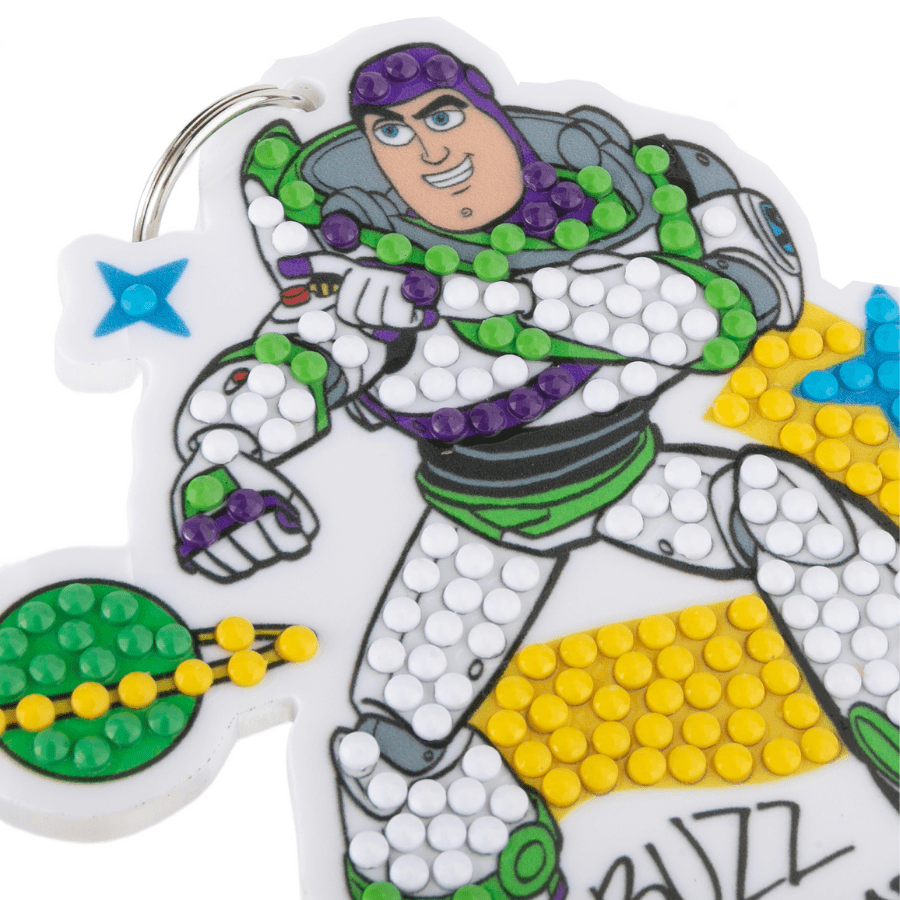 Buzz Lightyear Crystal Art Bag Charm