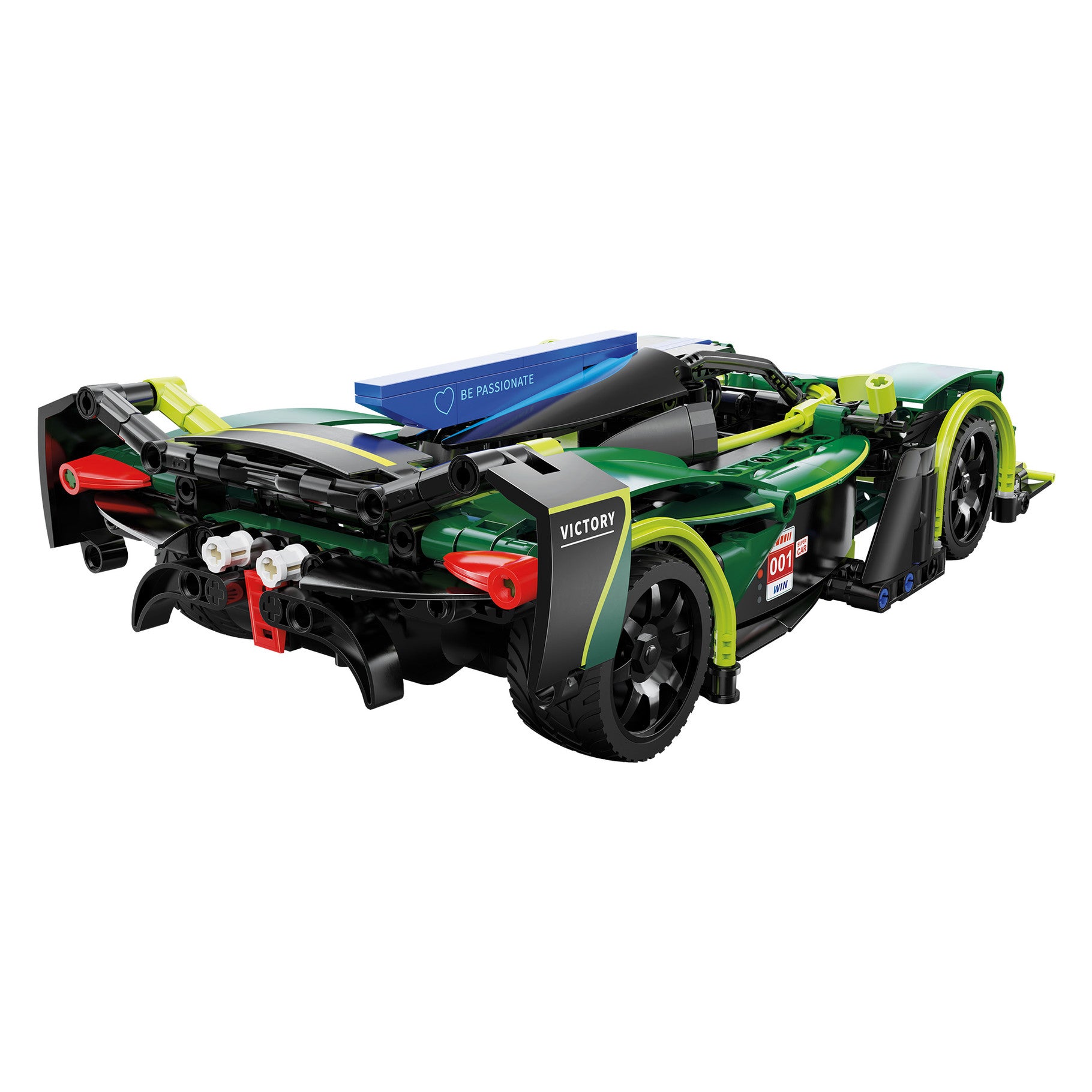 CaDA Emerald Deity Sports Car Brick Kit 388 pcs