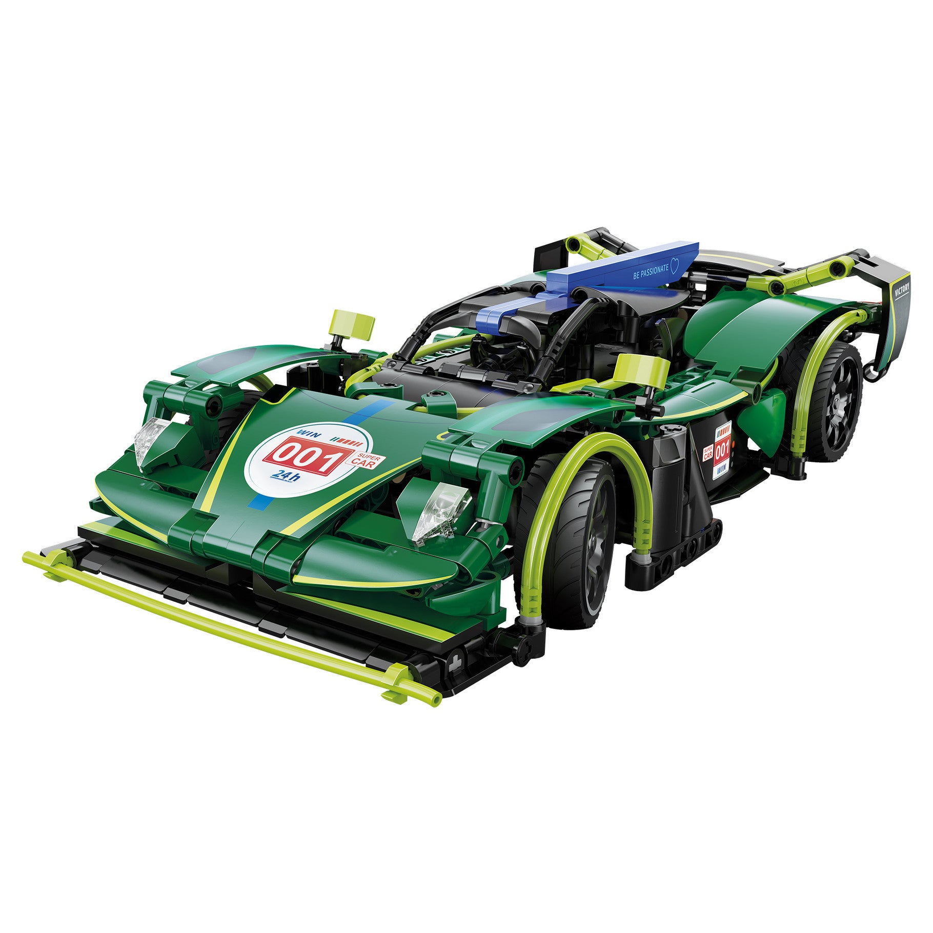 CaDA Emerald Deity Sports Car Brick Kit 388 pcs