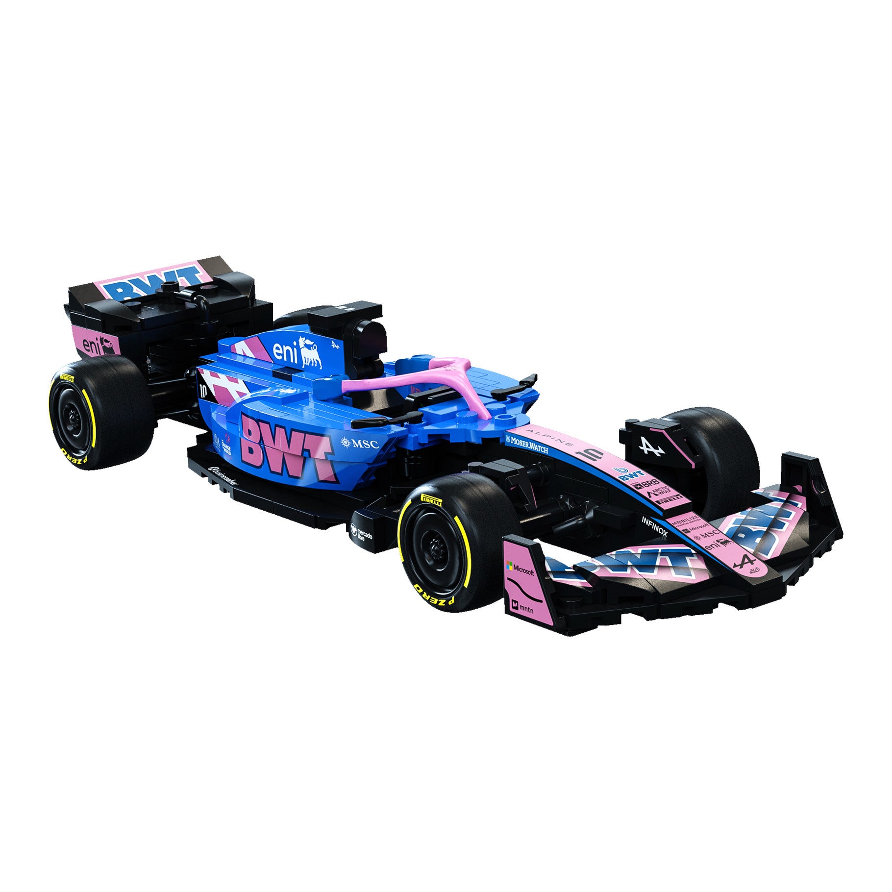 CaDA 1:24 BWT Alpine F1 Team A525 Racing Car Brick Kit 300 pcs