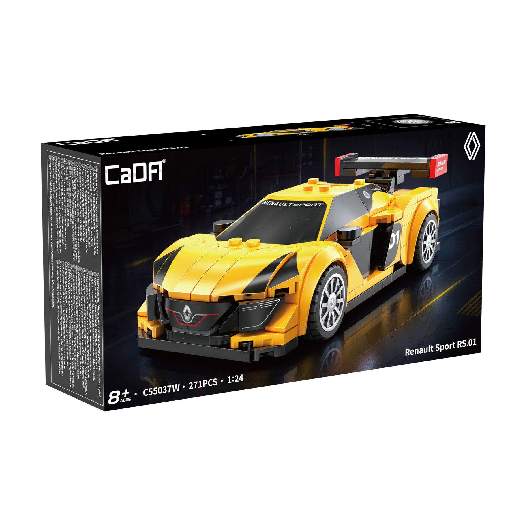 CaDA 1:24 Renault Sport RS.01 Brick Kit 271 pcs