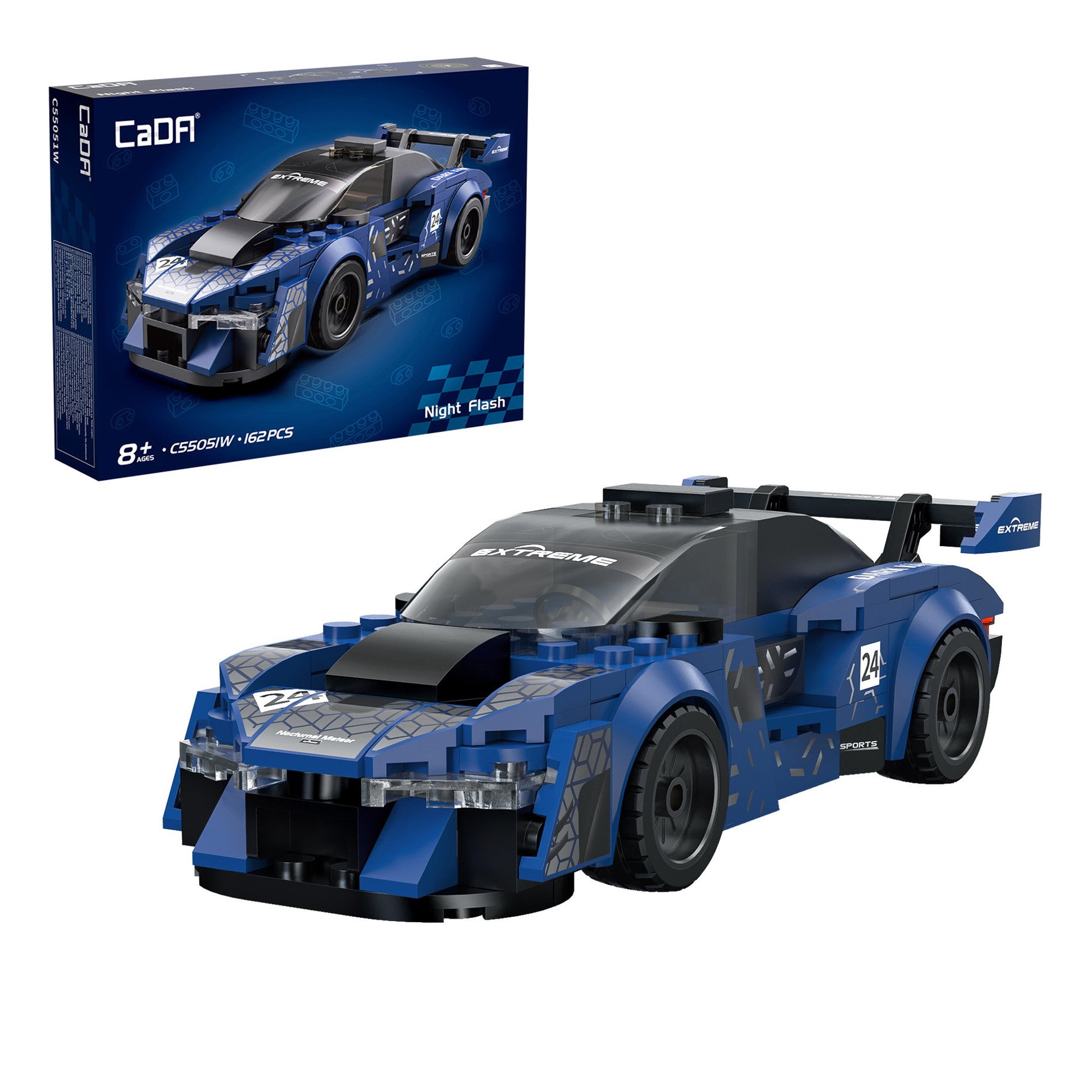 CaDA Night Flash Brick Kit 162 pcs