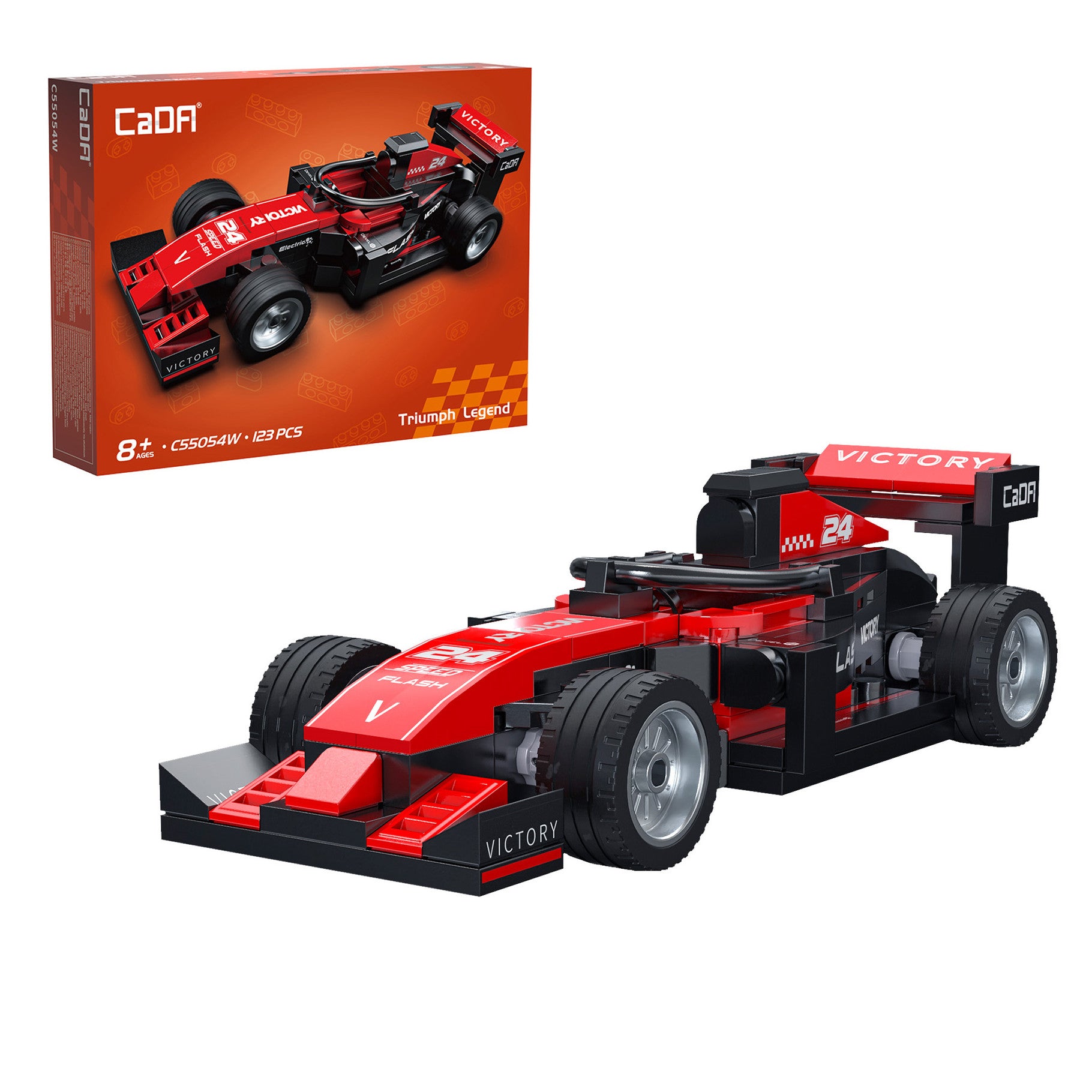 CaDA Triumph Legend Brick Kit 123 pcs