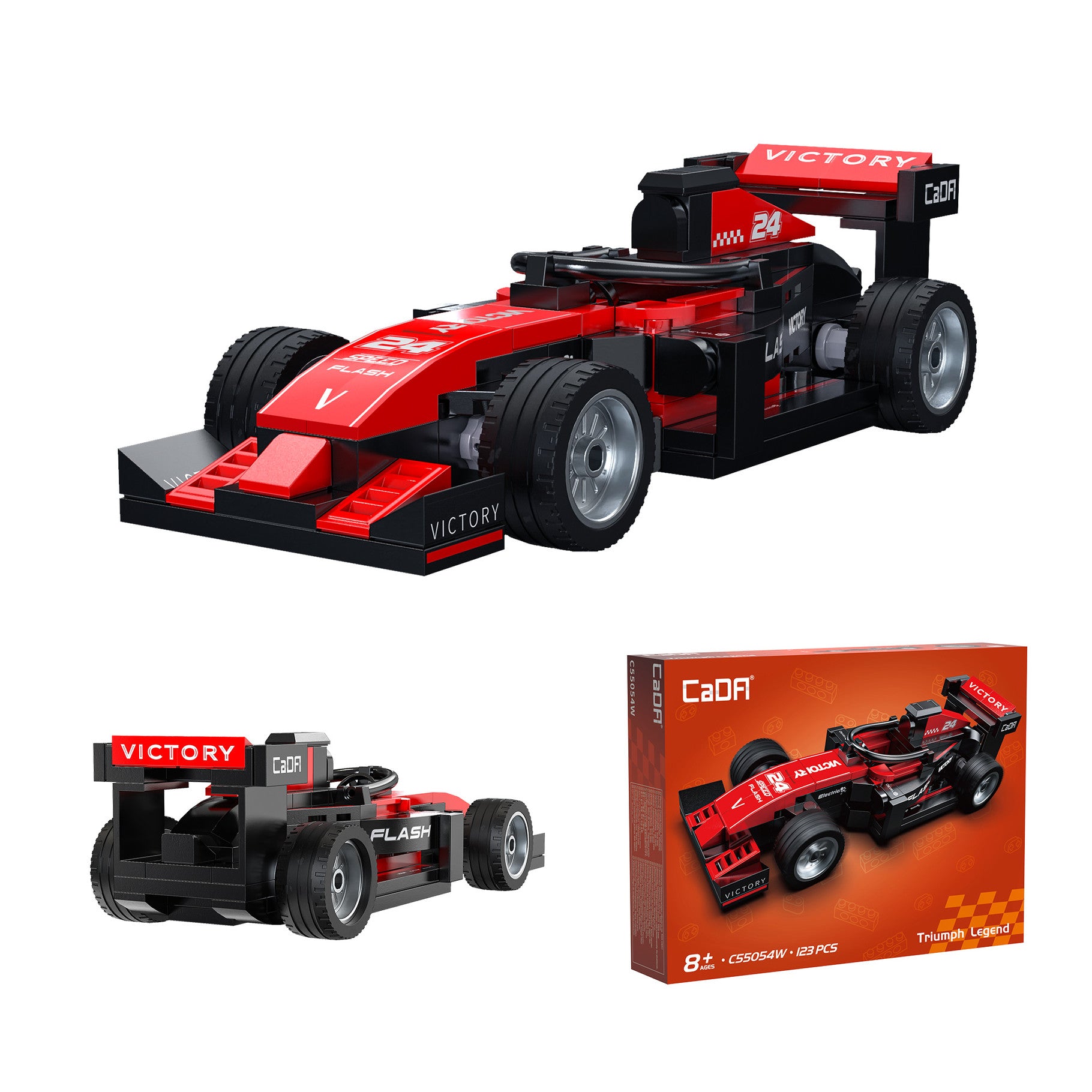 CaDA Triumph Legend Brick Kit 123 pcs