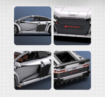 CaDA Audi R8 Coupé 1:14 Car Building Set 536 Pieces