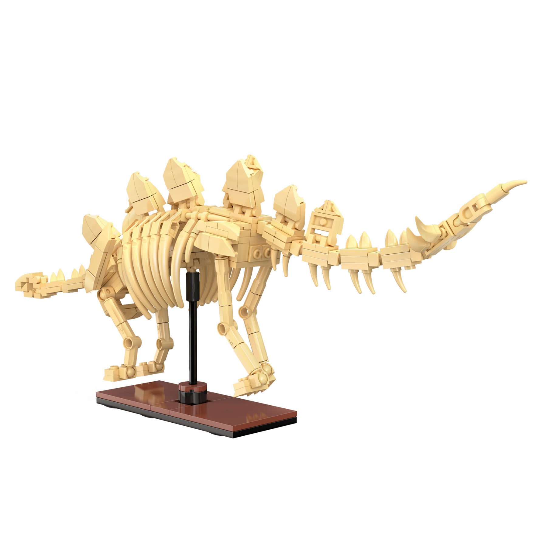 CaDA Dinosaur Fossils: Stegosaurus Brick Kit 297 pcs