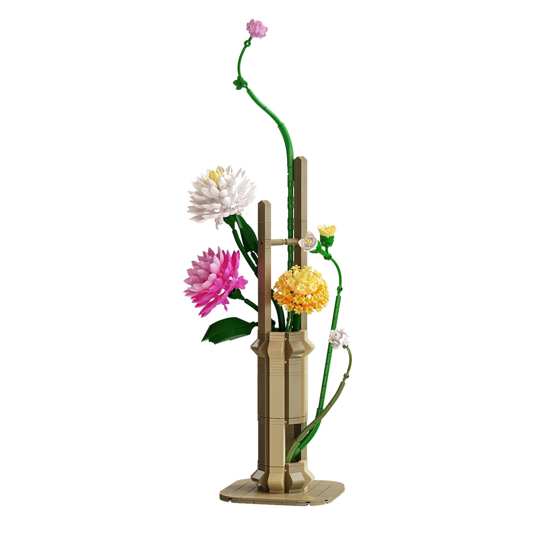 CaDA Oriental Floral Art: Spring Brick Kit 613 pcs
