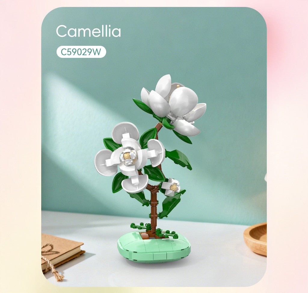 CaDA Camellia Building Block Planter Brick Kit 301 pcs