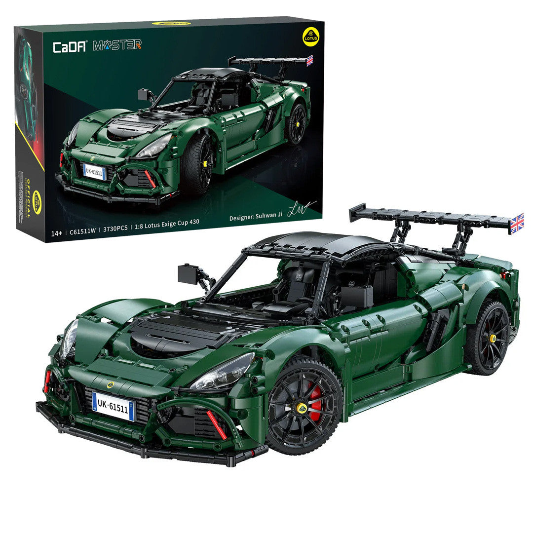 CaDA Master Lotus Exige Cup 430 1:8 Car Building Set 3730 Pieces