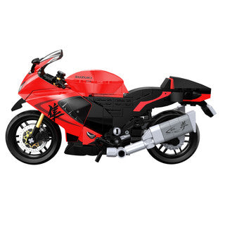 CaDA Suzuki Hayabusa 1:12 Motorcycle Building Set 299 Pieces