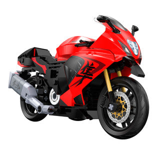 CaDA Suzuki Hayabusa 1:12 Motorcycle Building Set 299 Pieces