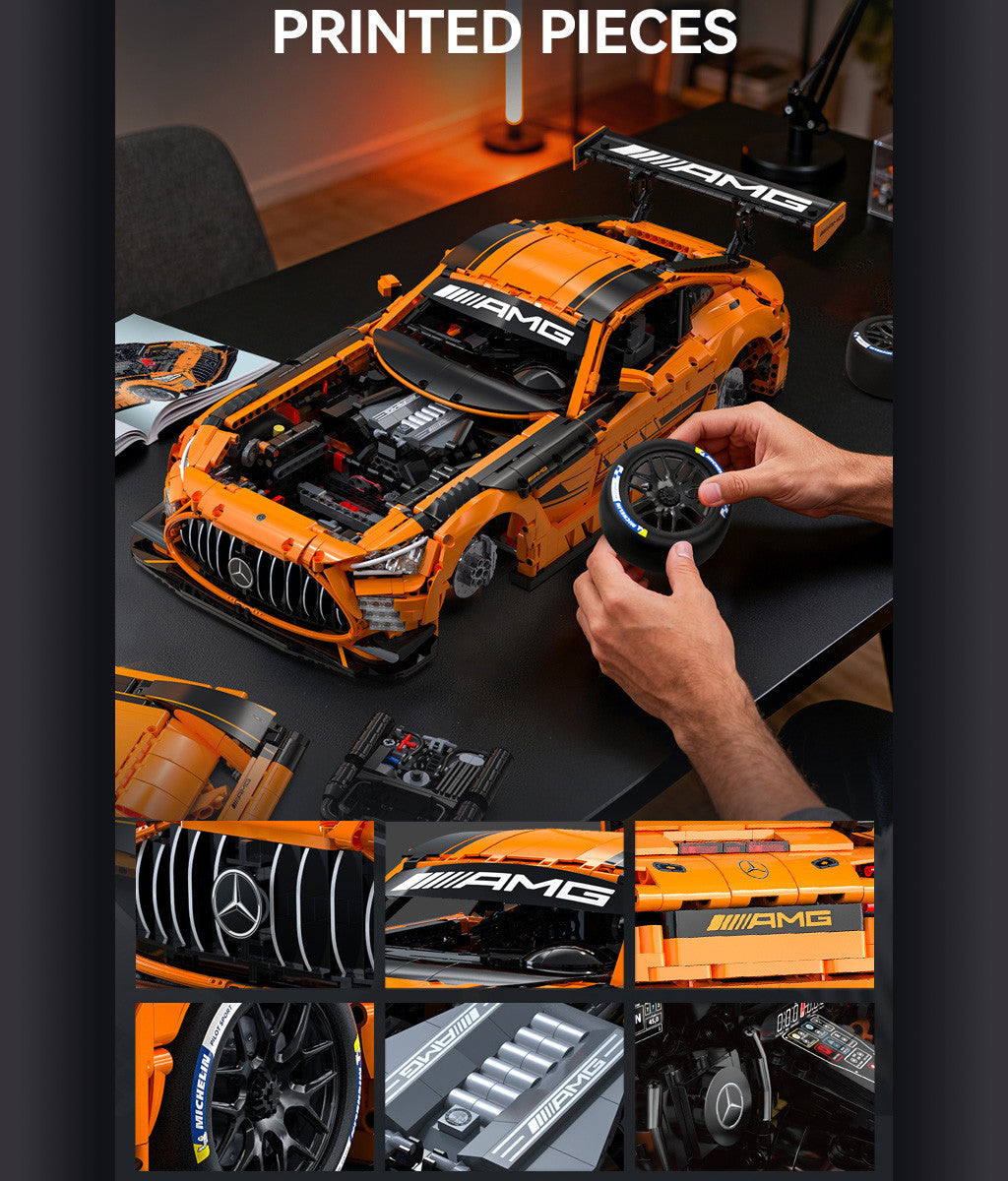 CaDA Master Mercedes-AMG GT3 1:8 Car Building Set 5466 Pieces
