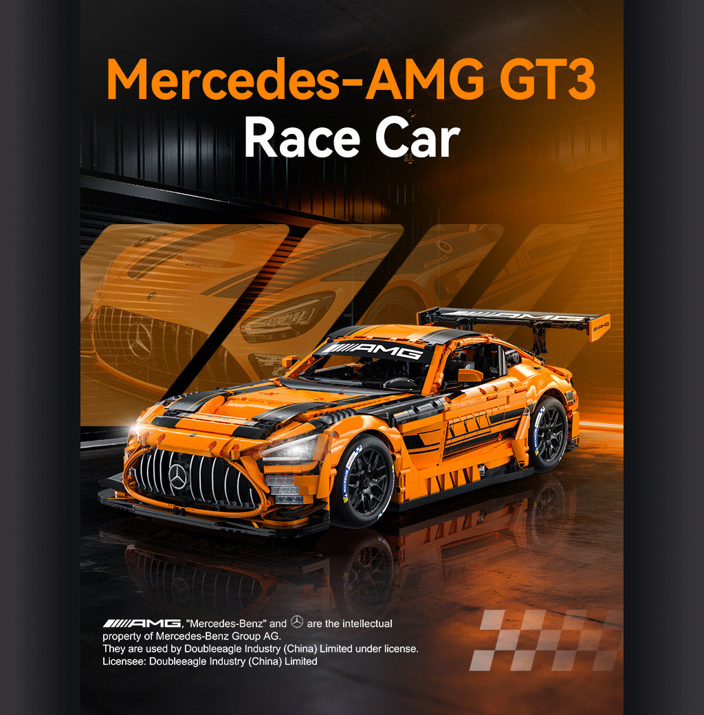 CaDA Master Mercedes-AMG GT3 1:8 Car Building Set 5466 Pieces