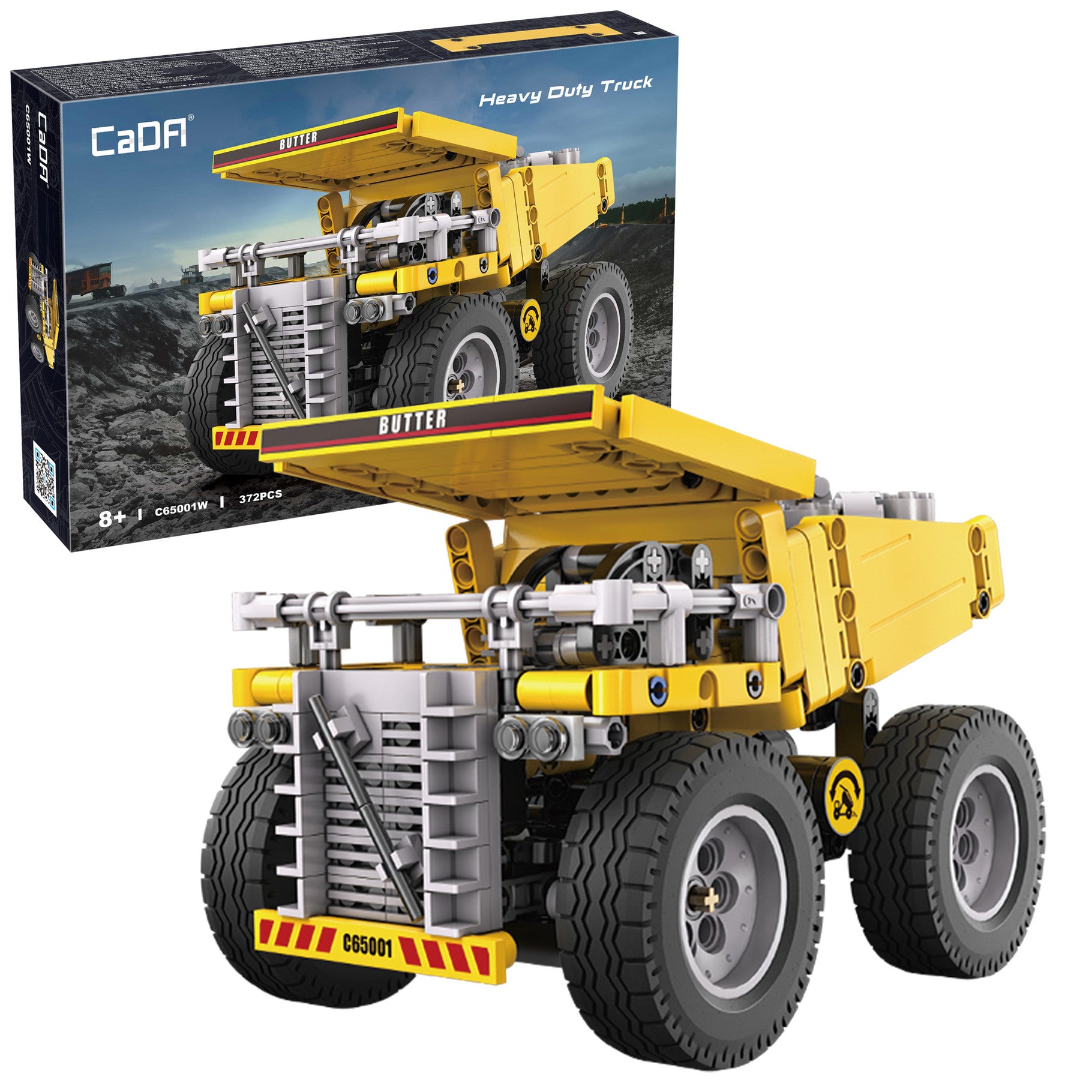 CaDA Heavy Duty Haul Truck Brick Kit 372 pcs