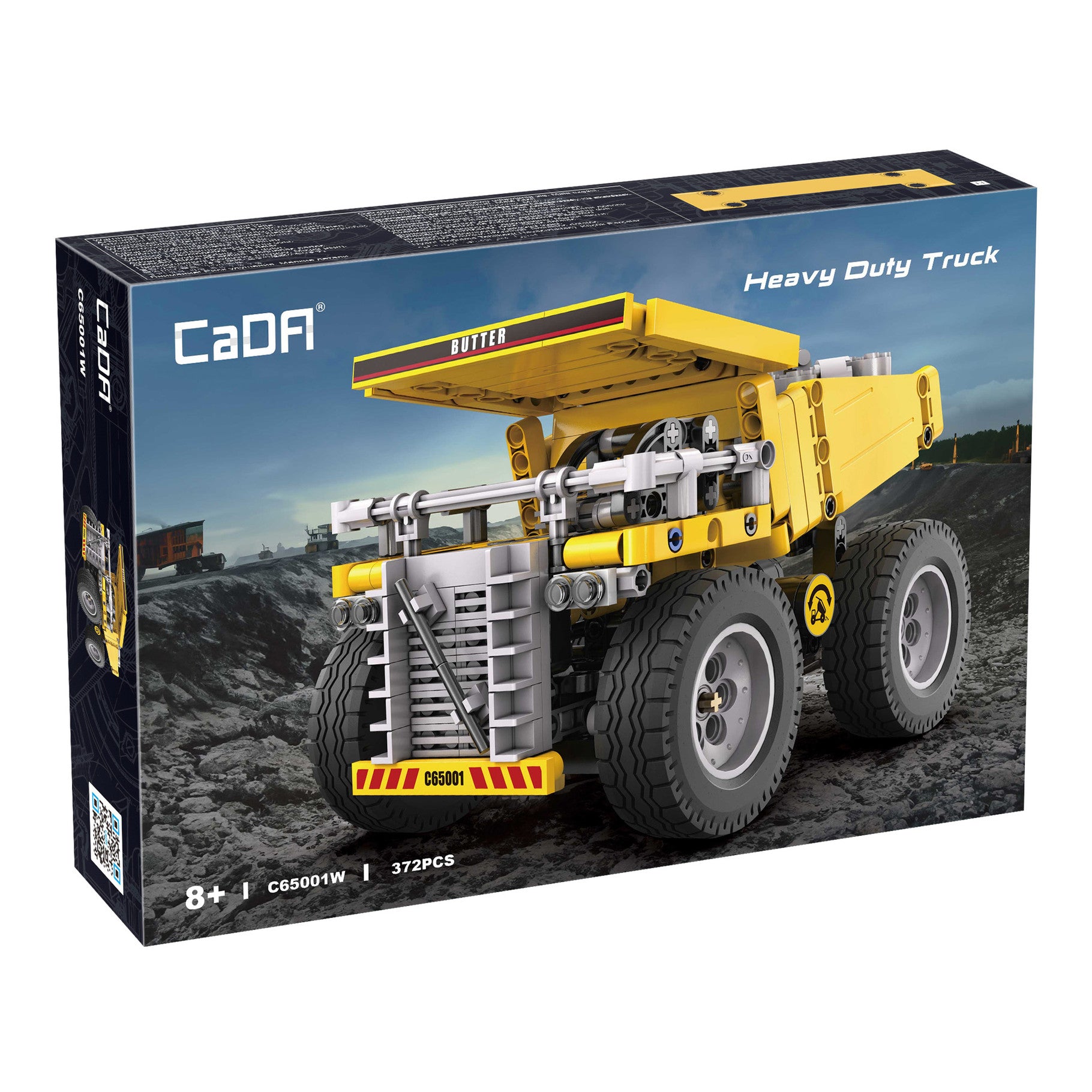 CaDA Heavy Duty Haul Truck Brick Kit 372 pcs