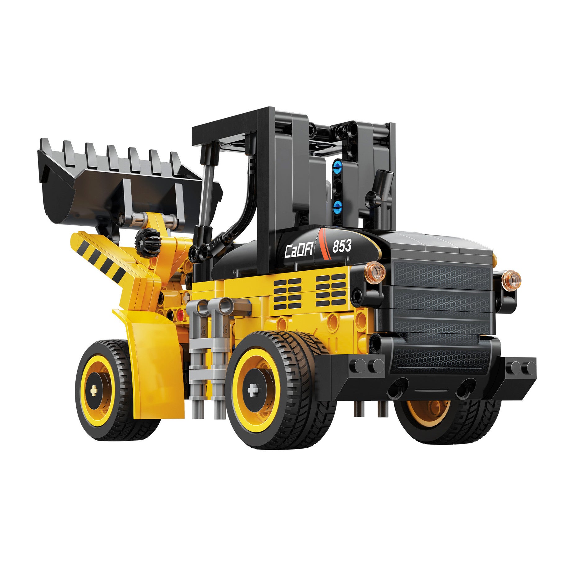 CaDA Wheel Loader Brick Kit 403 pcs