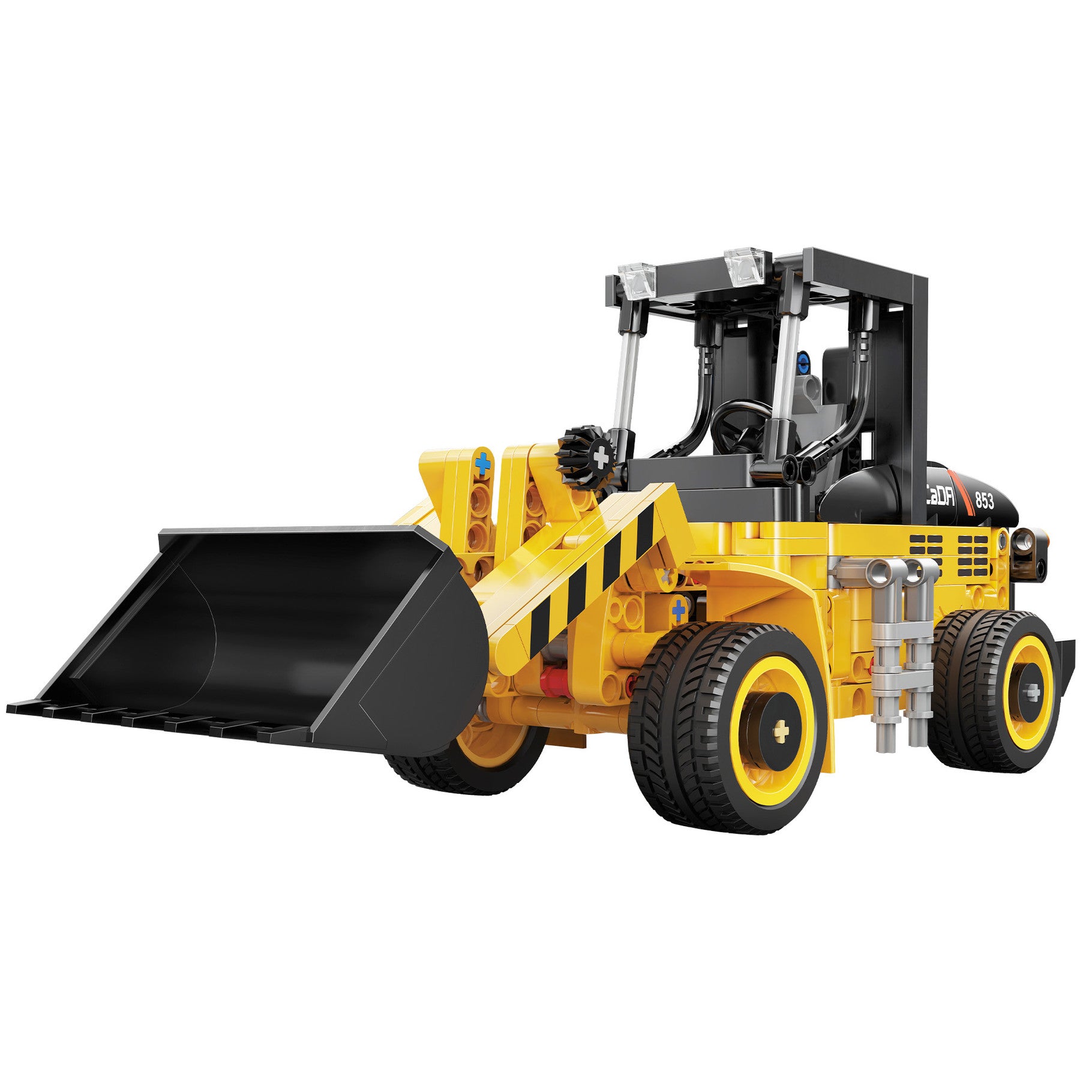 CaDA Wheel Loader Brick Kit 403 pcs