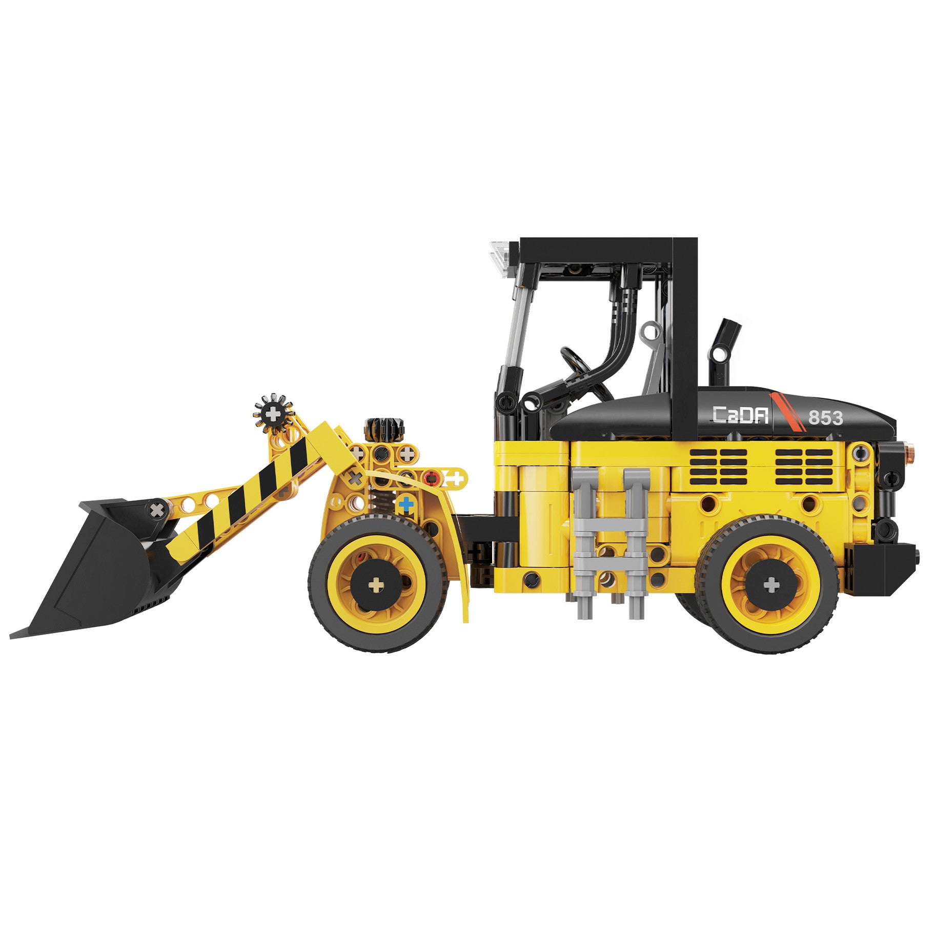 CaDA Wheel Loader Brick Kit 403 pcs