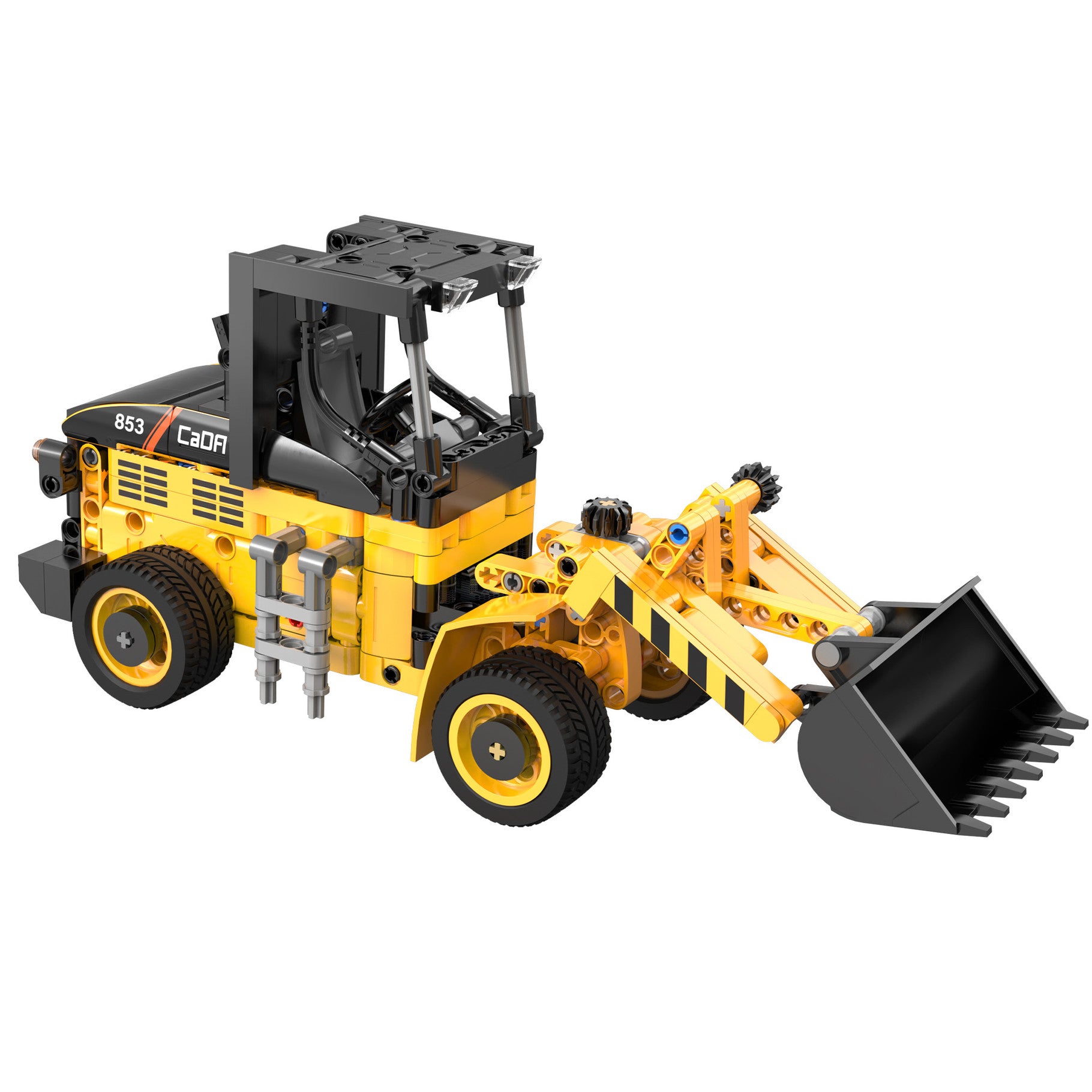 CaDA Wheel Loader Brick Kit 403 pcs