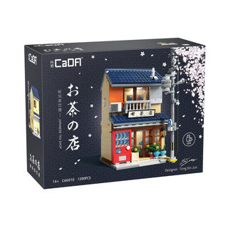CaDA Japanese Kissaten Tea Shop Building Set 1200 Pieces