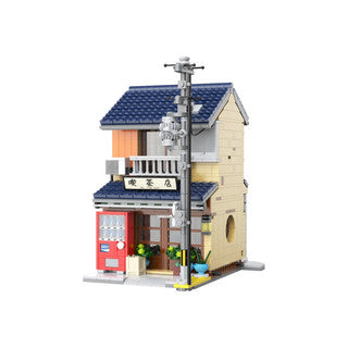 CaDA Japanese Kissaten Tea Shop Building Set 1200 Pieces