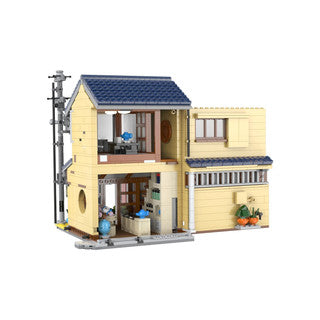 CaDA Japanese Kissaten Tea Shop Building Set 1200 Pieces