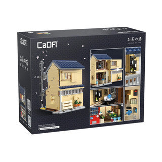 CaDA Japanese Kissaten Tea Shop Building Set 1200 Pieces