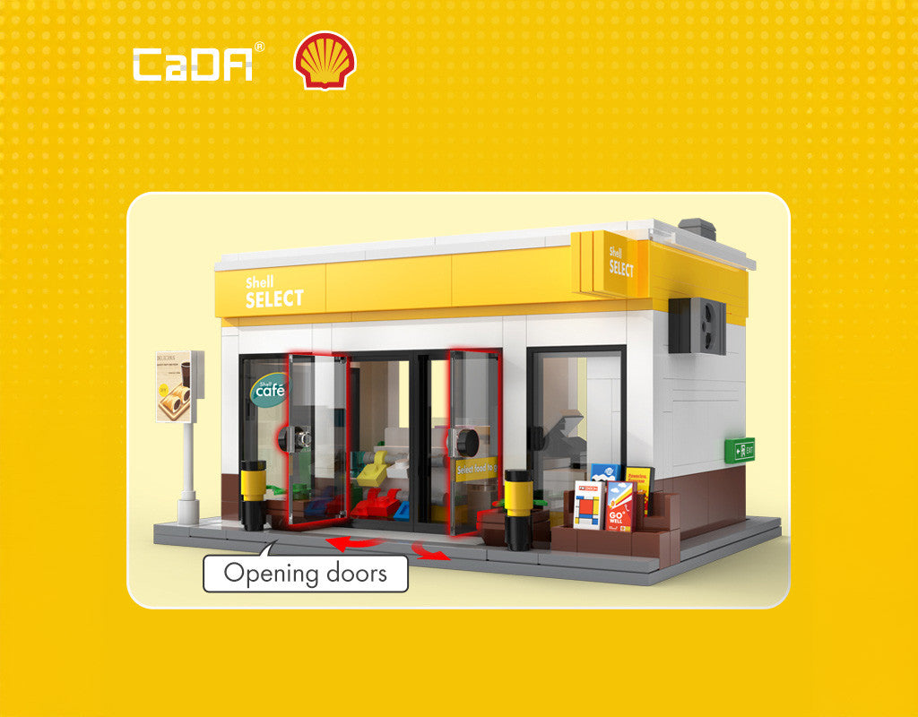 CaDA Shell Select Brick Kit 303 pcs