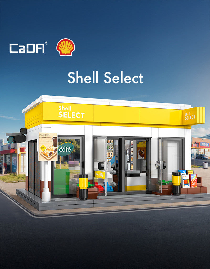 CaDA Shell Select Brick Kit 303 pcs