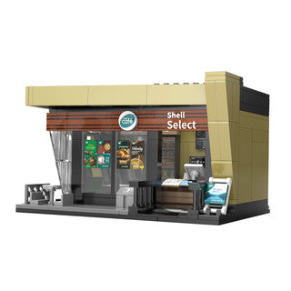 CaDA Shell Select Coffee Shop Building Set 351 Pieces