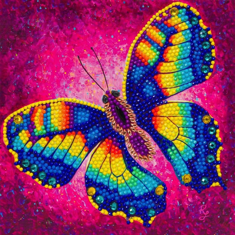 Change, 18x18cm Crystal Art Card