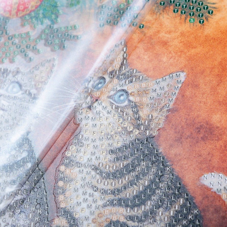 Magic of Christmas, 18x18cm Crystal Art Card