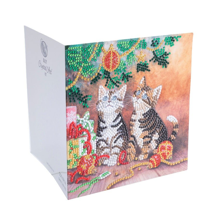 Magic of Christmas, 18x18cm Crystal Art Card
