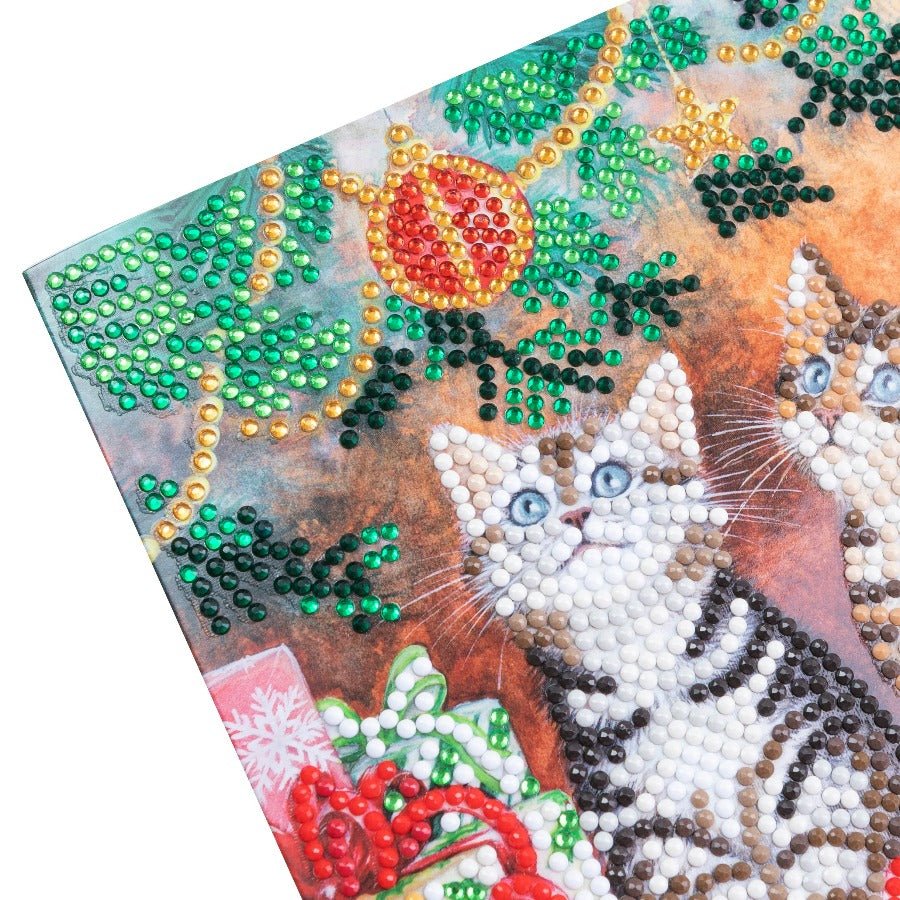 Magic of Christmas, 18x18cm Crystal Art Card