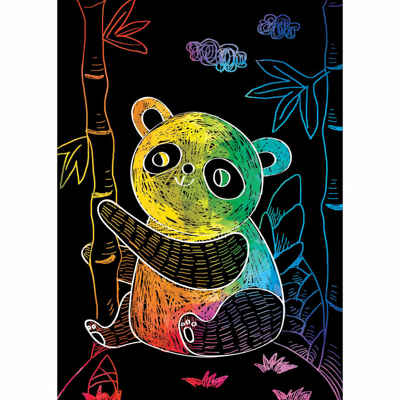 Mini Scratch Book Animals