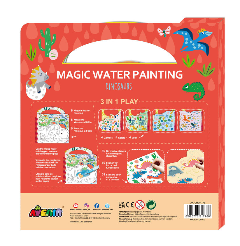 Magic Water Painting Dinosaur