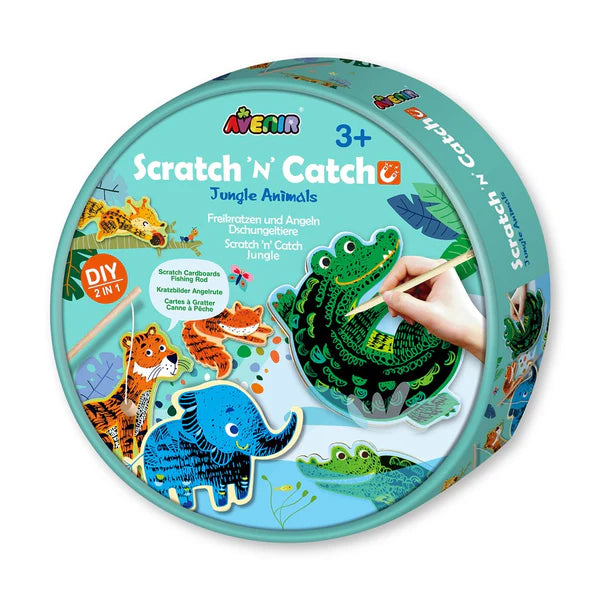 Scratch n Catch Jungle Animals